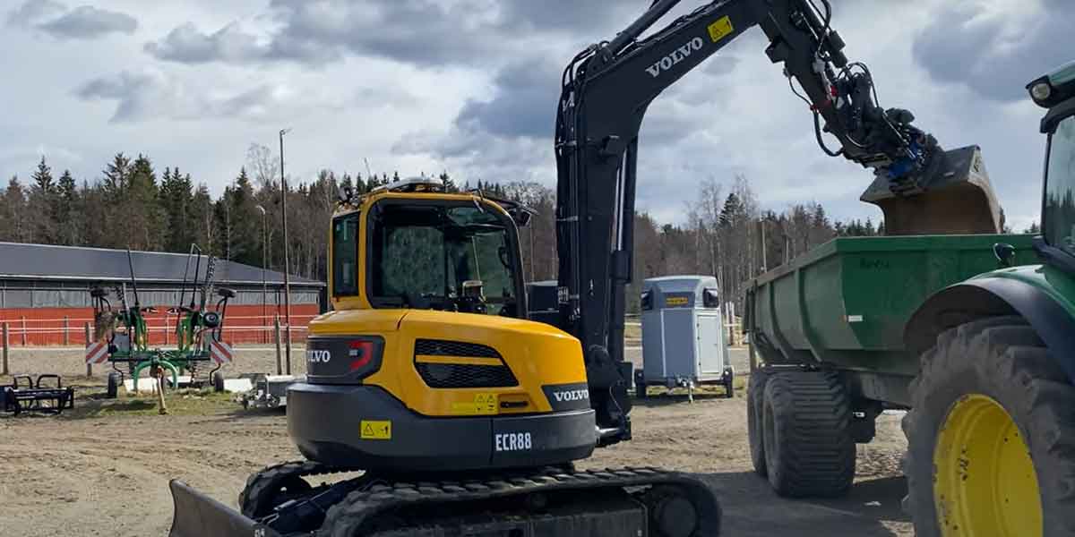 Volvo ecr88 excavator specs